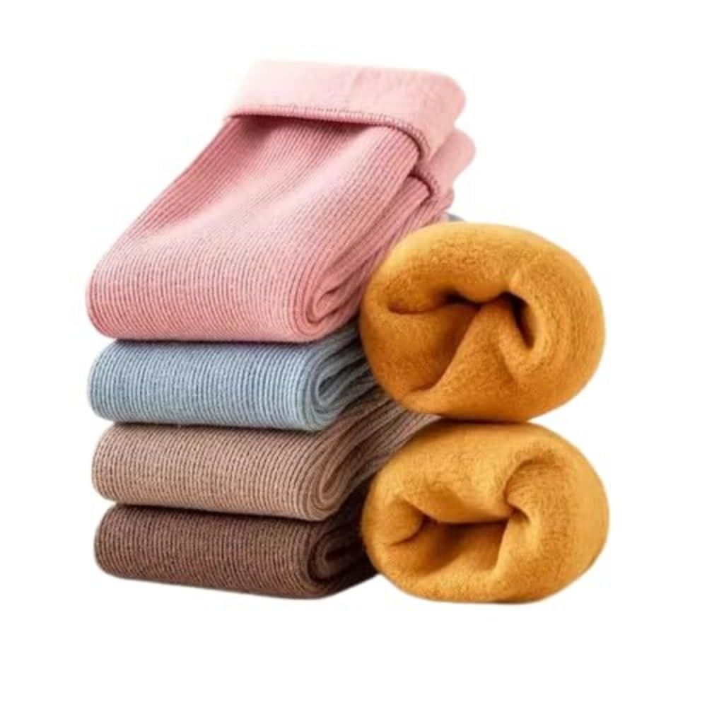 Wildez Winters Woolen Socks For Women and Girls (Pack of 5)